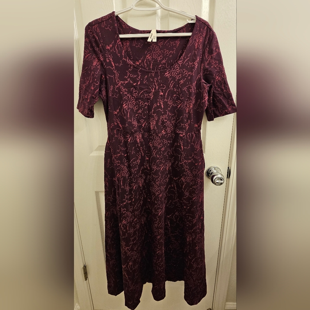 Elegant Floral Women's Dress
